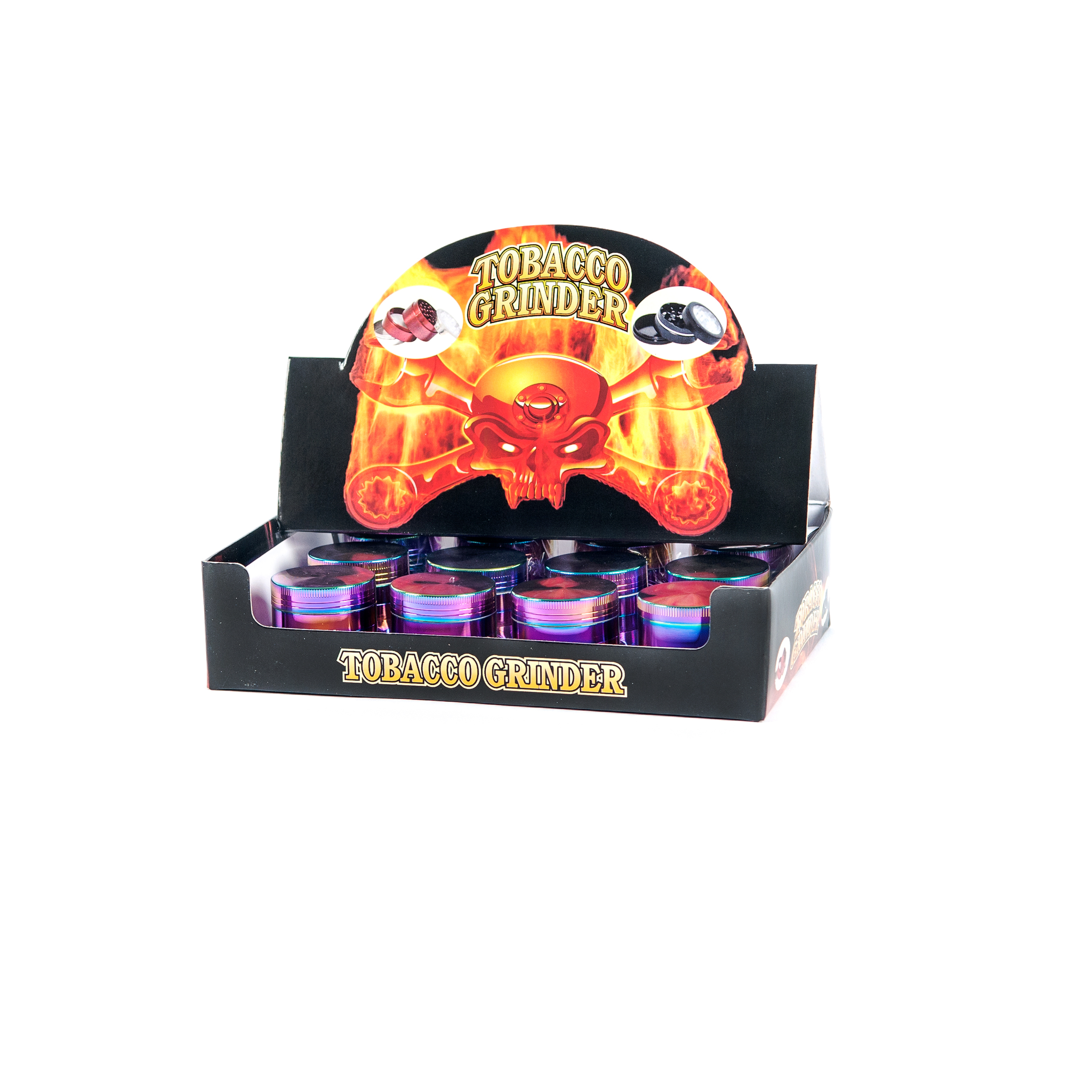 MG14 Round Metal Herb Grinder