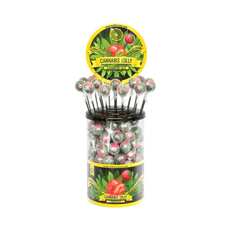 Cannabis Lollipops Strawberry Haze