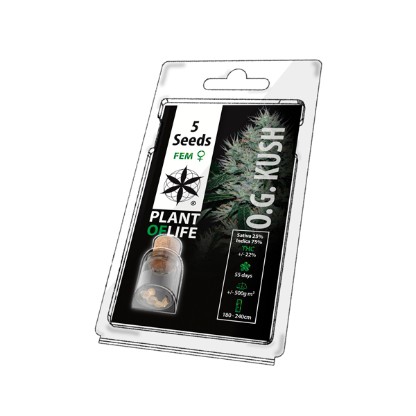 Plant of Life OG Kush Feminized Seeds - 5 Pack