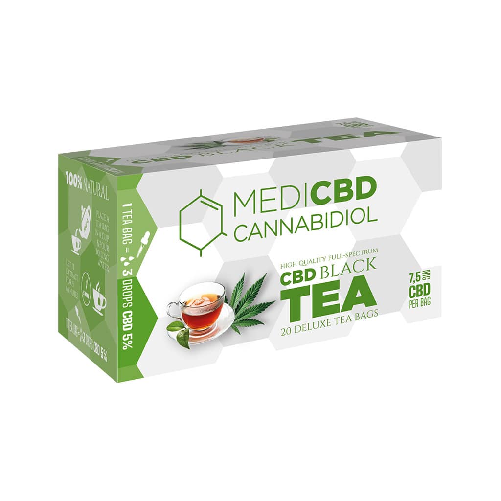 MediCBD Black Tea - 20 x 1,5g