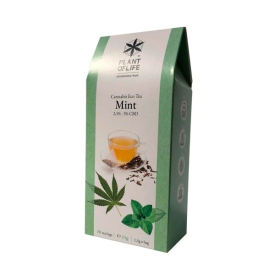 PLANT OF LIFE INFUSION CBD TEA MINT