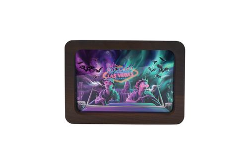 V-Syndicate 3D High Def Wood Tray Small Bat Country
