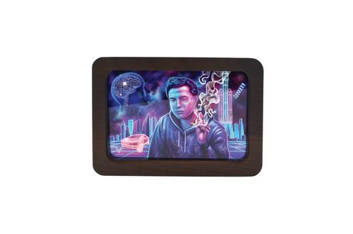 60% DISCOUNT - V Syndicate-3D High Def Wood Tray-Small-Space Xhale
