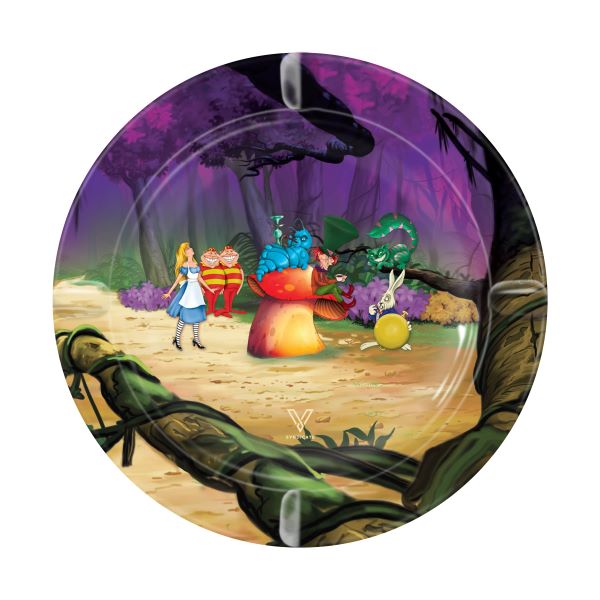 V-Syndicate Metal Ashtray - Alice Mushroom Design