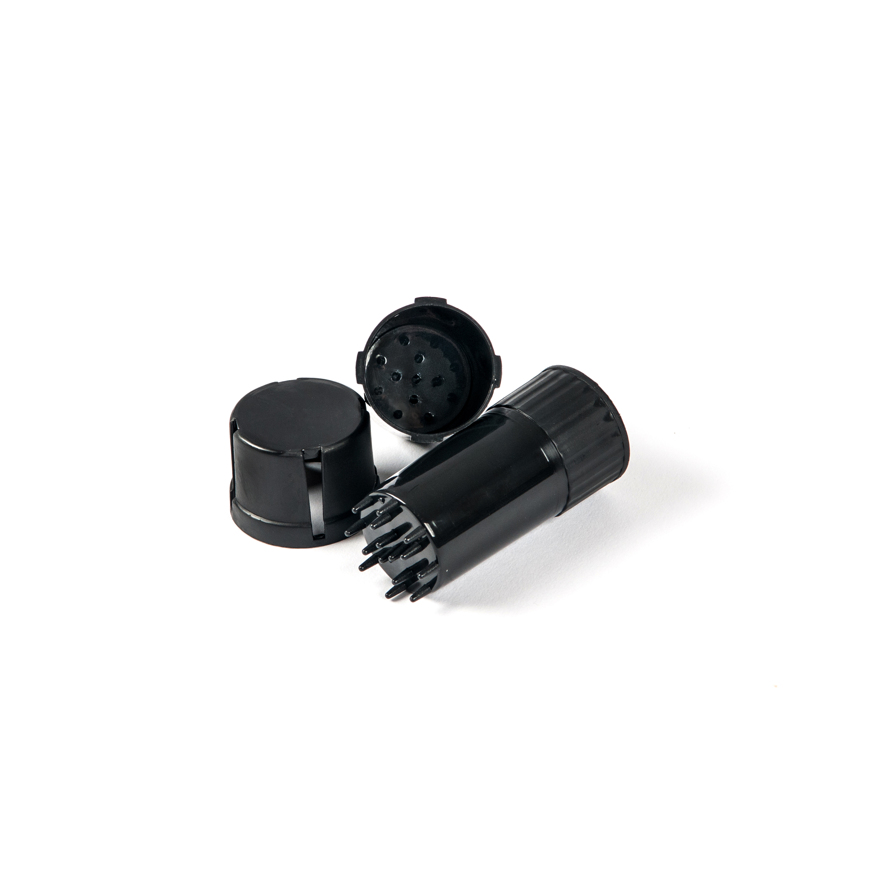 CloudeSmoke MED01 Round Plastic Herb Grinder