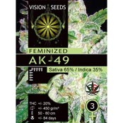 Vision Seeds 3VAK Feminized Cannabis Seeds