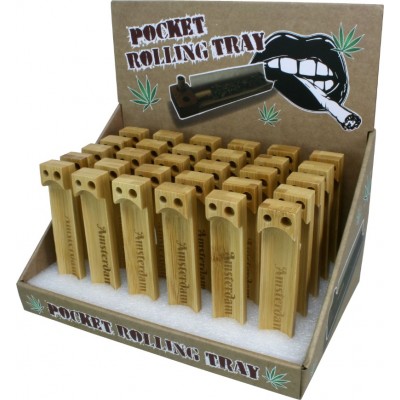 RTR7 Wooden Rolling Tray & Storage Box