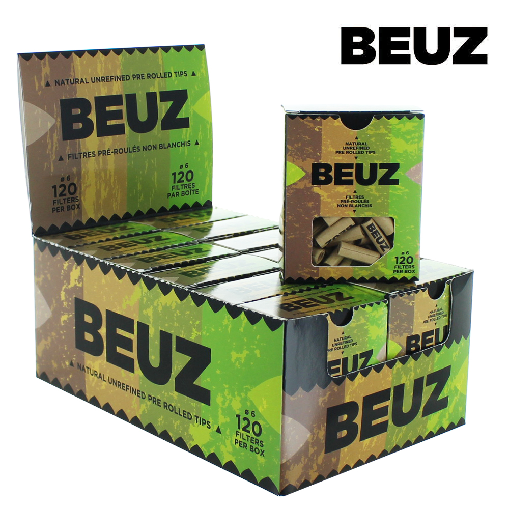 Beuz Pre-rolled Cardboard 120 Filters