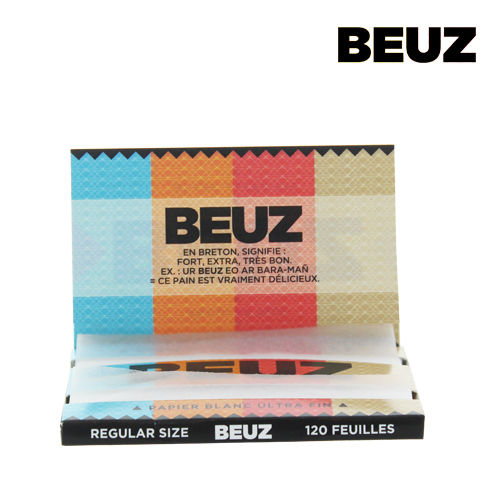 BEUZ Regular Slim Rolling Papers x 25pcs