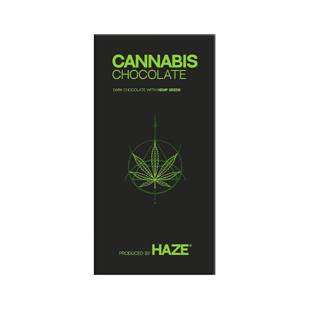 HaZe Cannabis Dark Chocolate - 15 x 80g