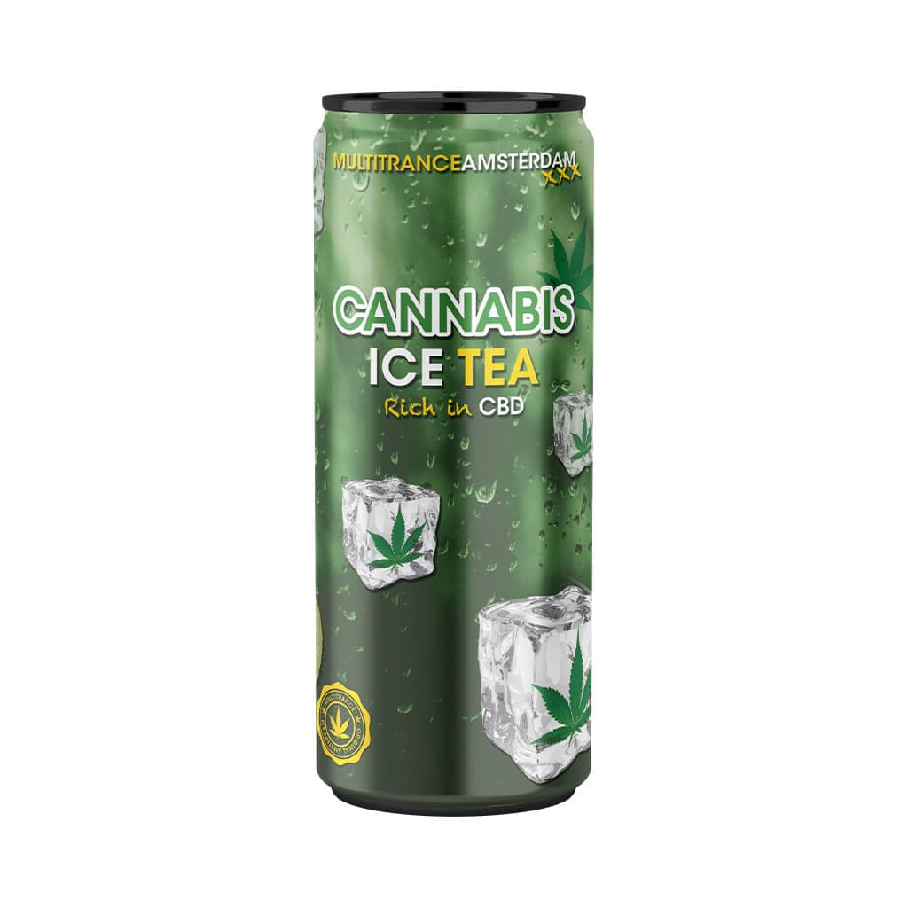 Cannabis Ice Tea Drink - Bulk Party Pack (1296 Cans)