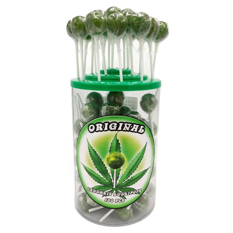 Cannabis Lollipops 100 pieces