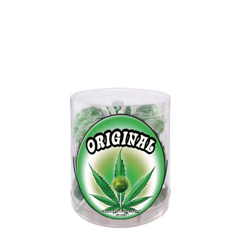 Original Cannabis Lollipops x 10pcs