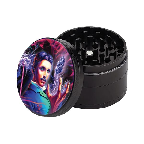 30% DISCOUNT - V Syndicate - CLEANCUT Non-Stick 4 parts Ceramic Grinder - High Voltage