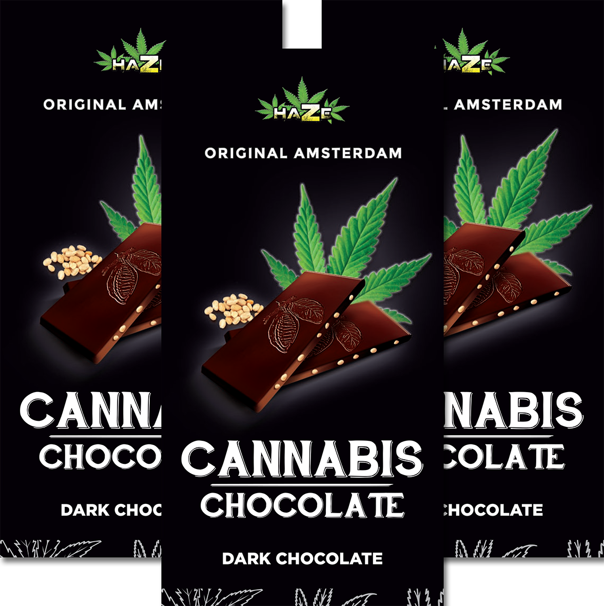 Cannabis Dark Chocolate - 15 x 80g
