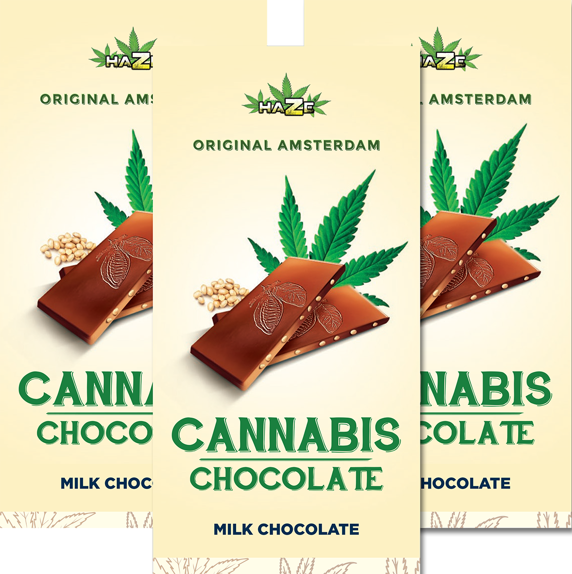 Cannabis Milk Chocolate - 15 x 80g