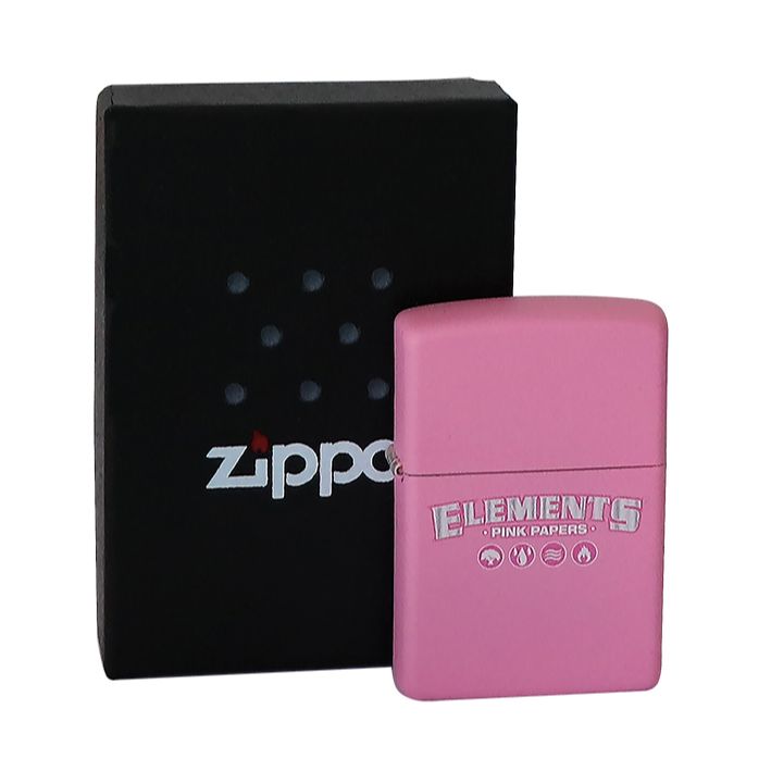 ELEMENTS ZIPPO LIGHTER PINK