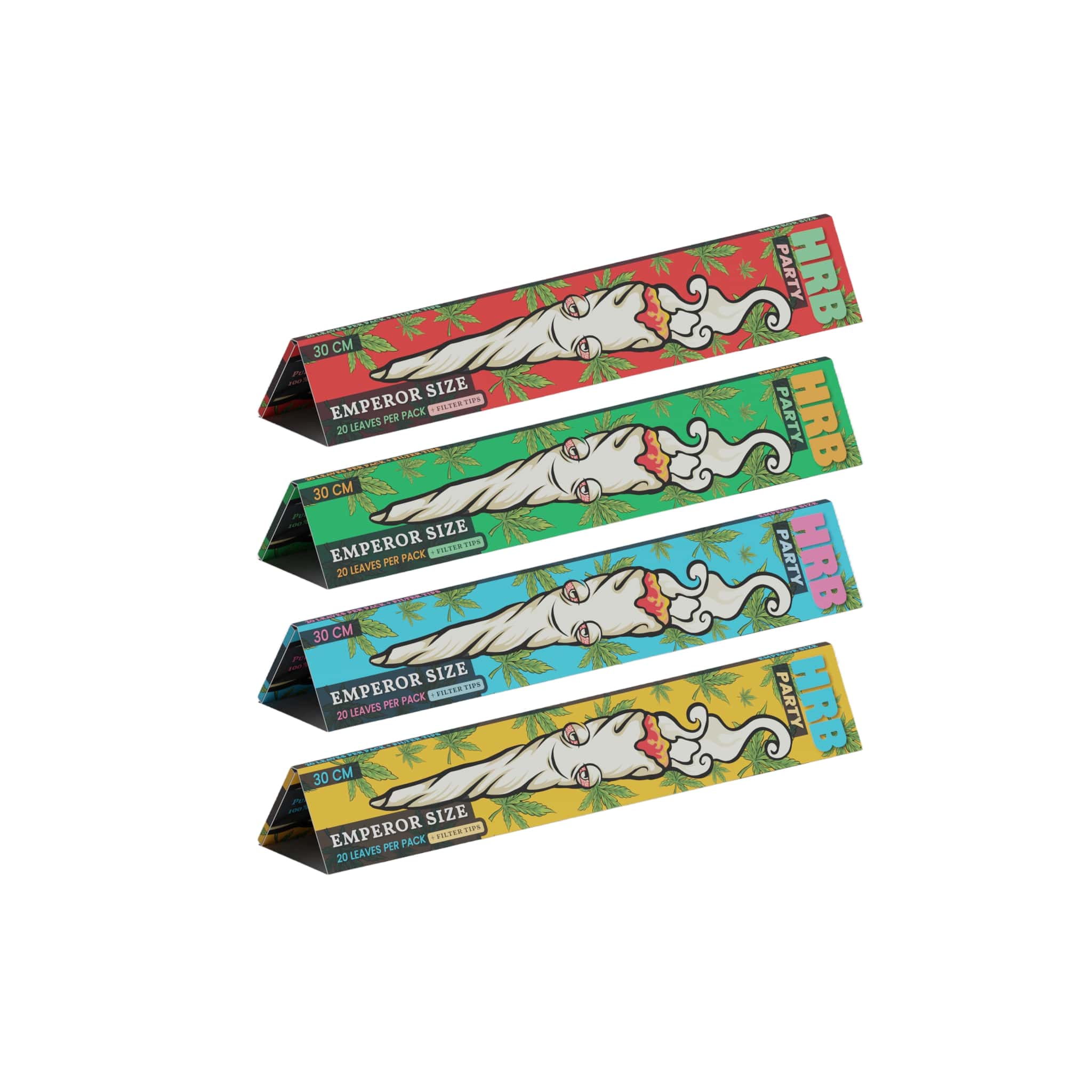 HRB Papers + Tips Emperor Size 20pcs - Party Display