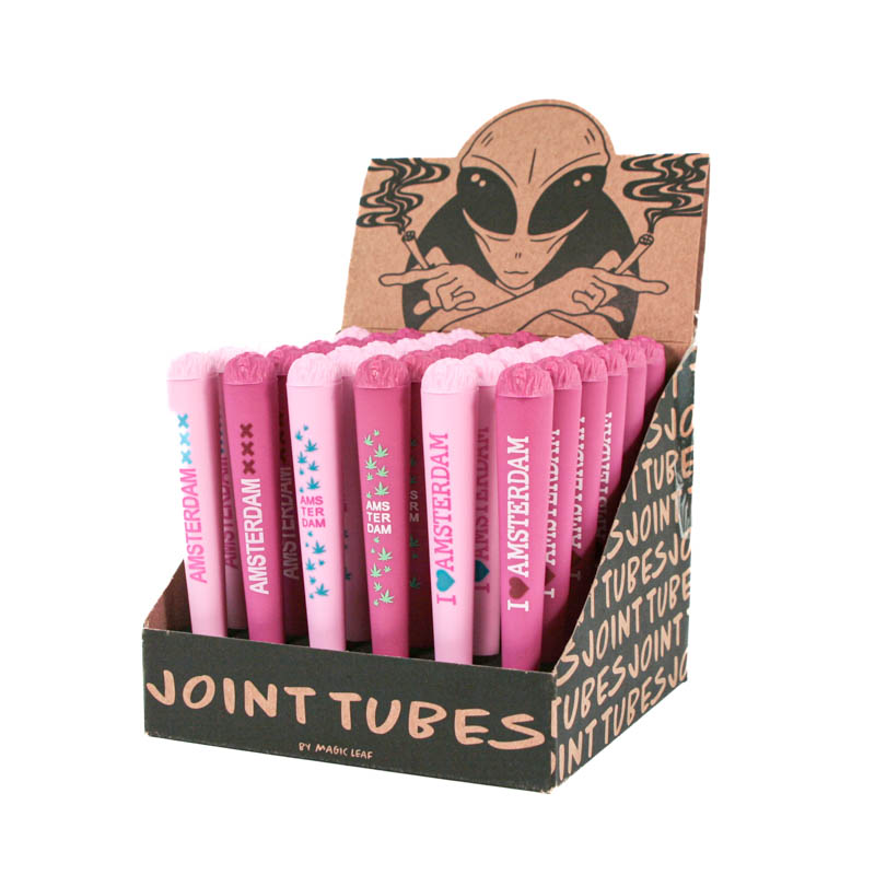 Joint Holders - Pack of 36 - Amsterdam Mix - Pink Mix
