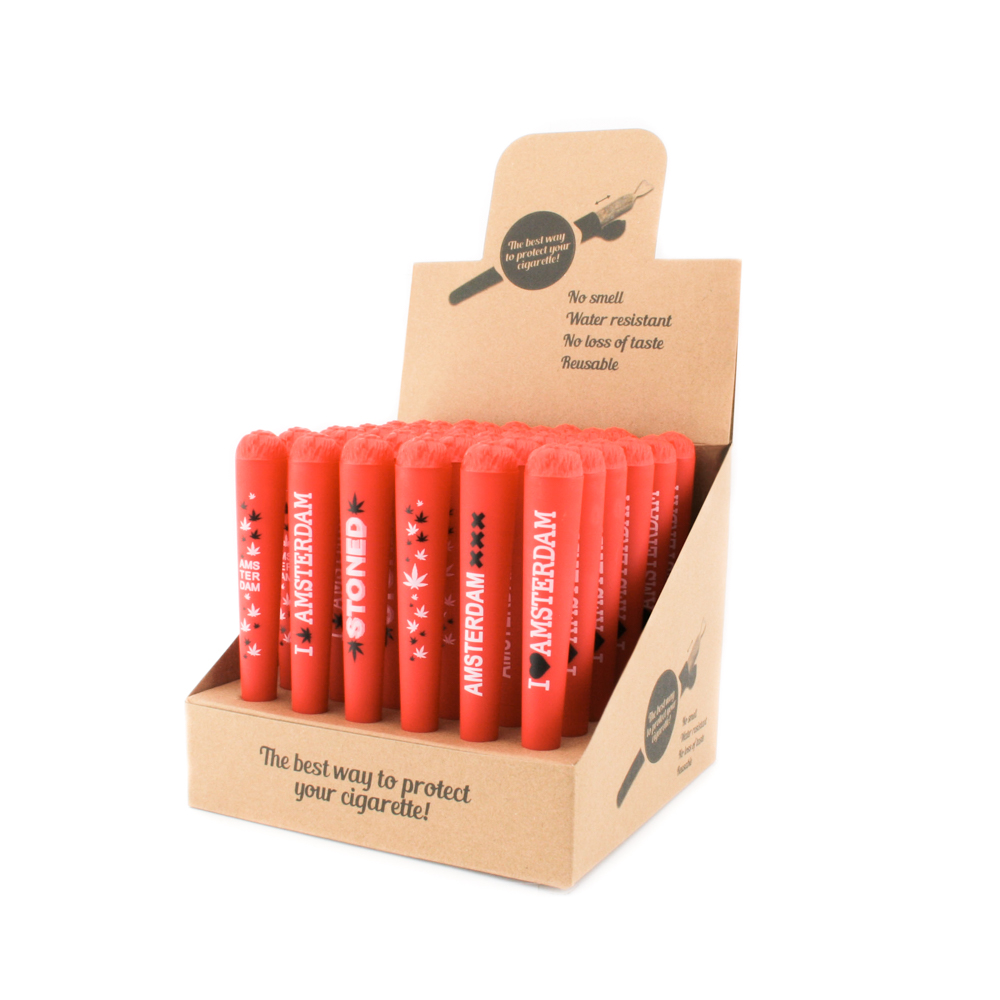 Joint Holders - Pack of 36 - Amsterdam Mix - Red