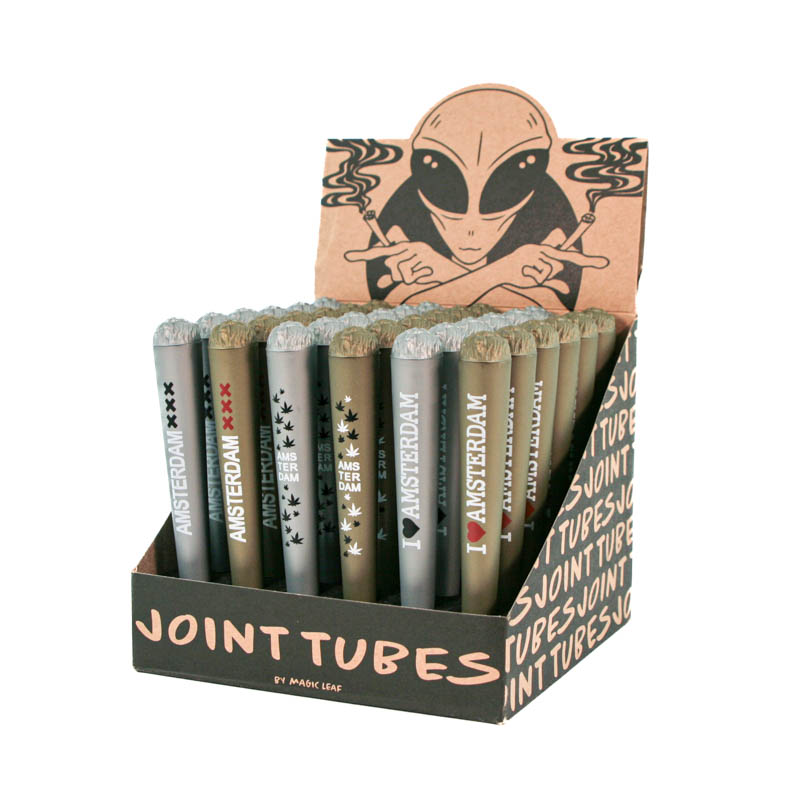 Joint Holders - Pack of 36 - Amsterdam Mix - Silver/Gold