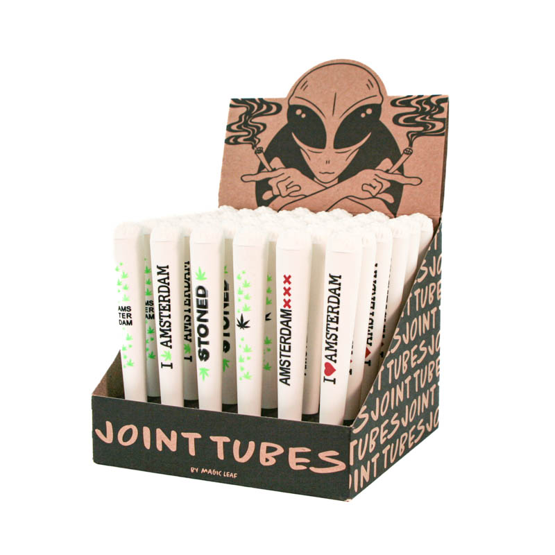 Joint Holders - Pack of 36 - Amsterdam Mix - White