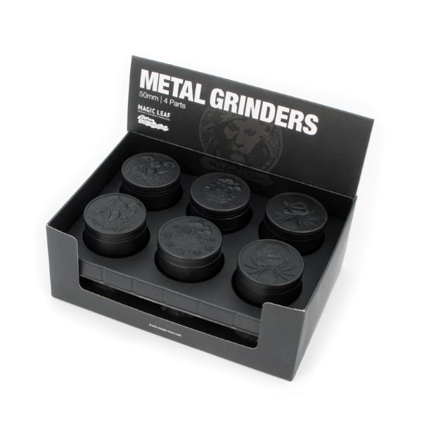 GRM12 Round Metal Herb Grinder