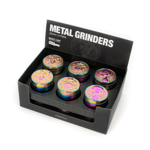 GRM15 Round Metal Herb Grinder