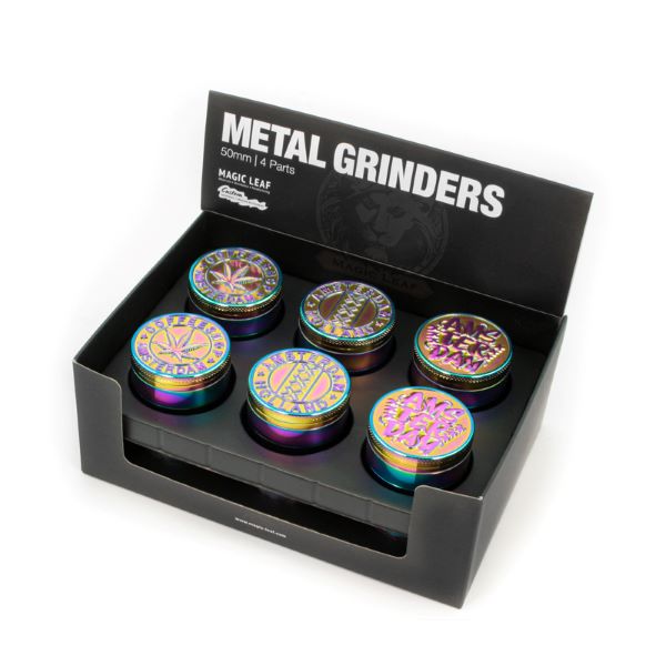 GRM14 Round Metal Herb Grinder