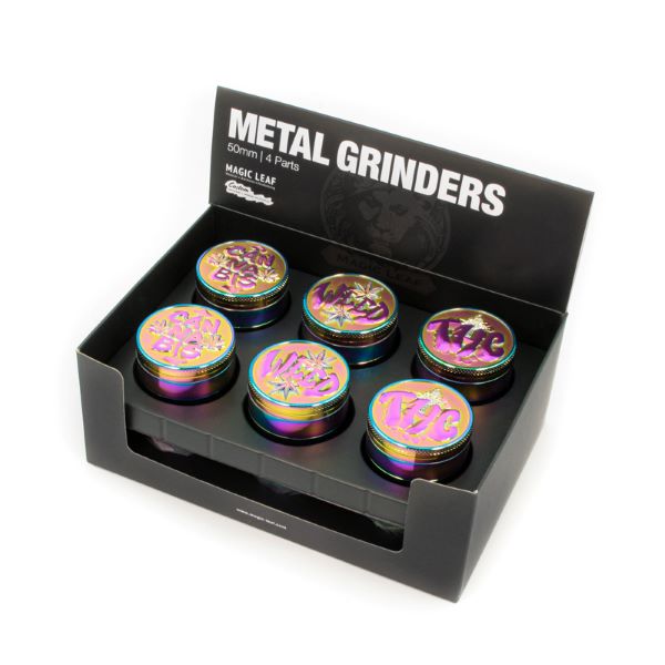 GRM16 Round Metal Herb Grinder