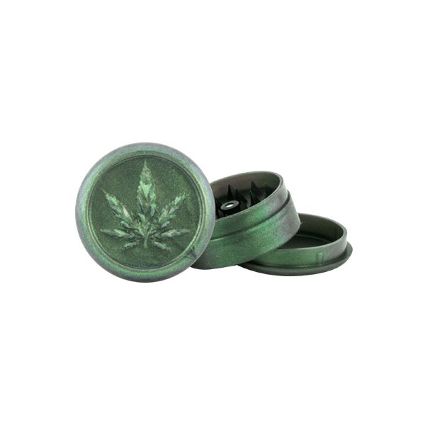 GRP54 Round Plastic Herb Grinder