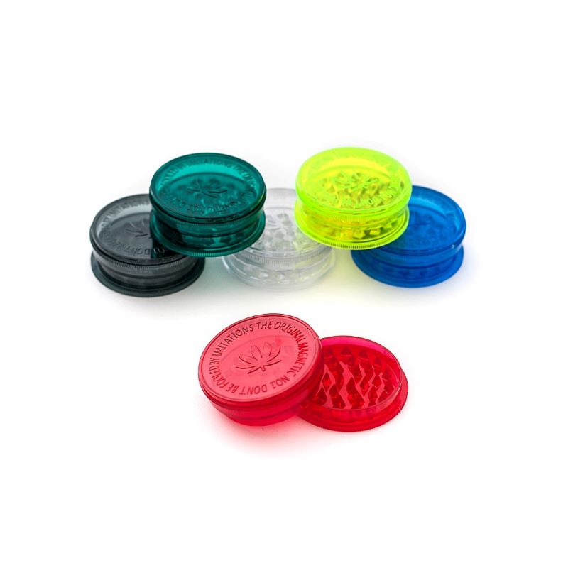 PG04 Round Plastic Herb Grinder