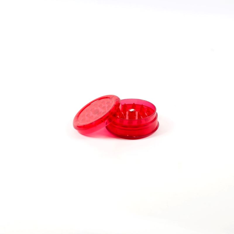 PG08R Round Plastic Herb Grinder