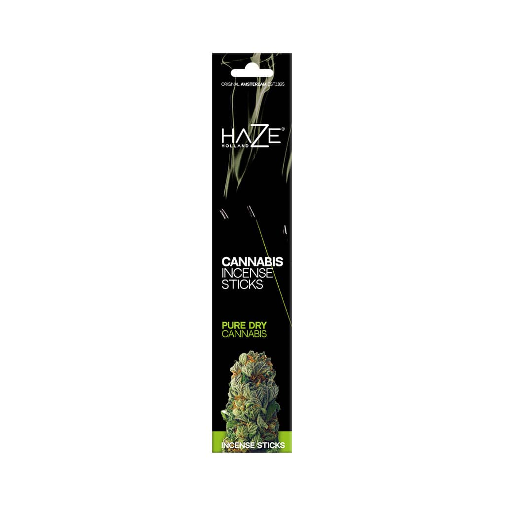 HaZe Pure Dry Cannabis Leaves Incense Sticks