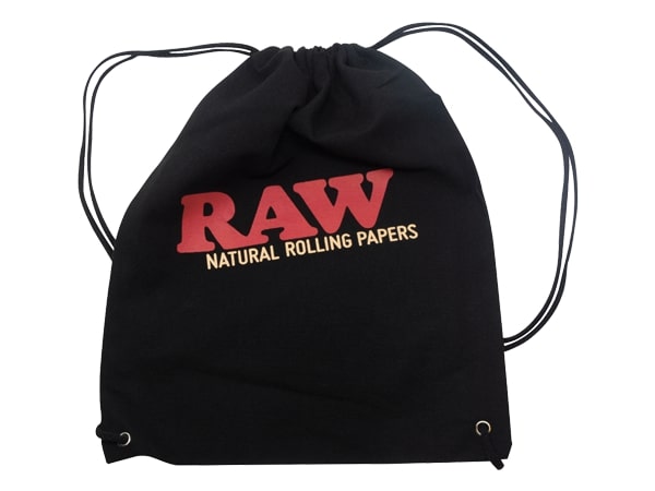 RAW Drawstring Bag - Black