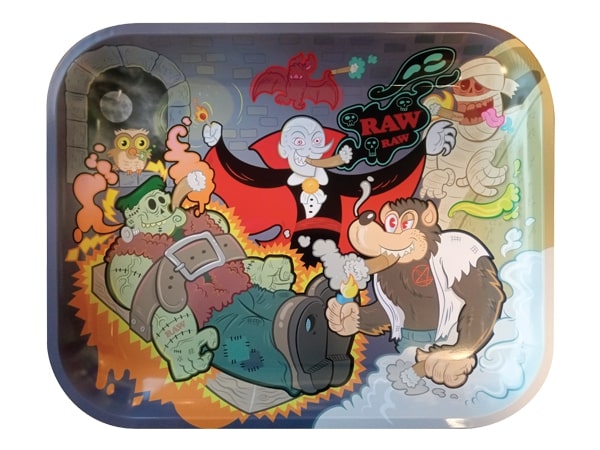 Raw Rolling Tray Monster Sesh - Medium 33cm x 27.5cm