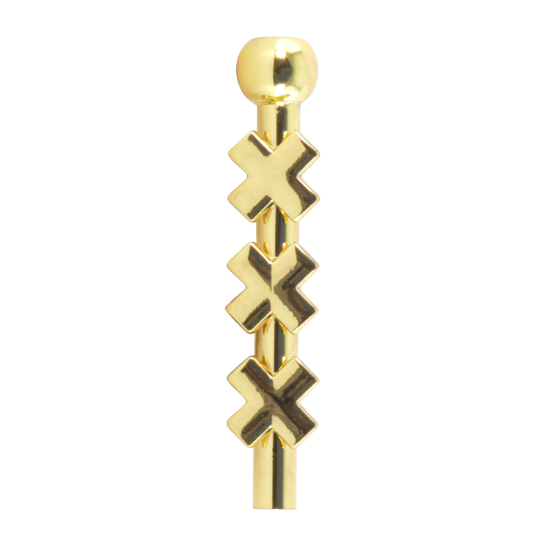 Gold Metal Sniffer XXX 6cm - Display 10