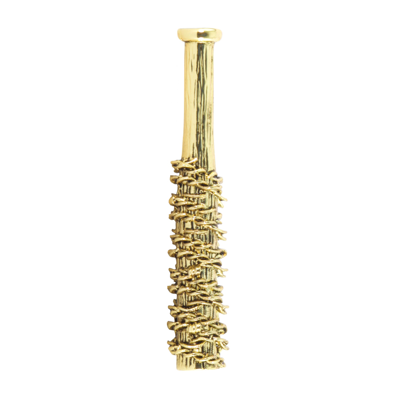 Złoty Metalowy Sniffer Bat Stick 6cm