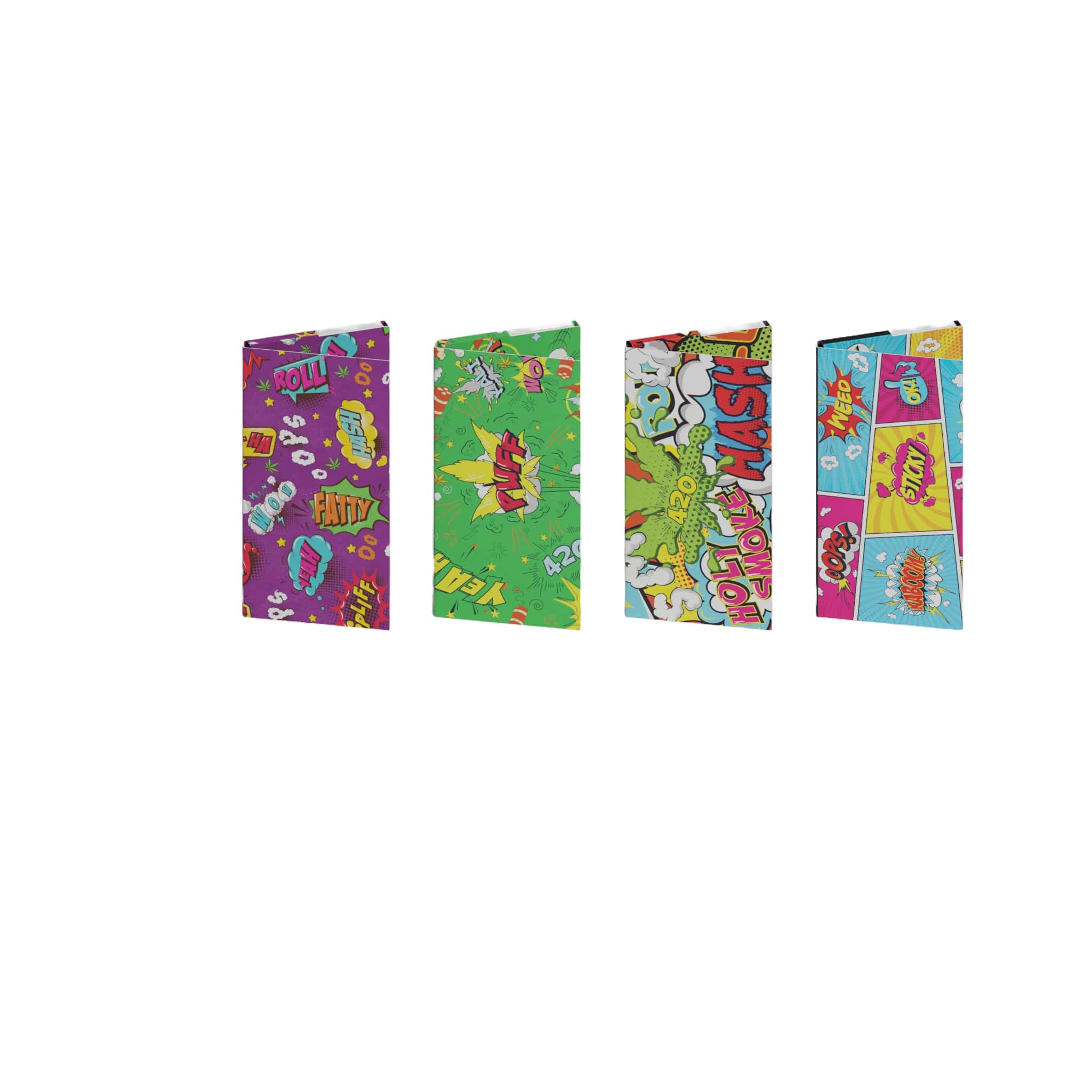 Snail Rolling Papers KS+tips magnetic closure "Cosmic Bubble" x20pcs