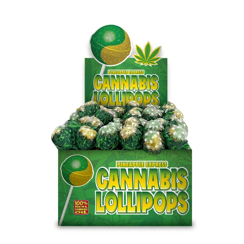 Cannabis Lollipops Pineapple Express