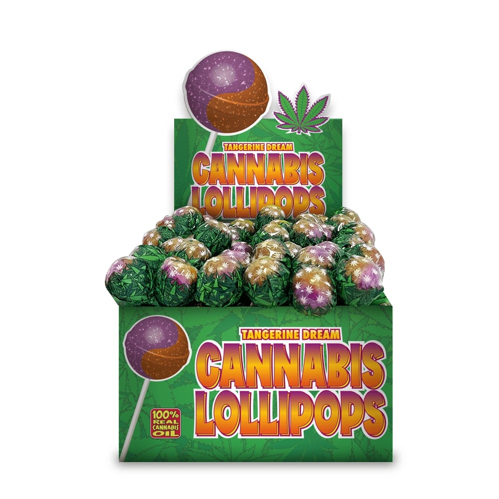 Cannabis Lollipops Purple Haze x Tangerine Dream