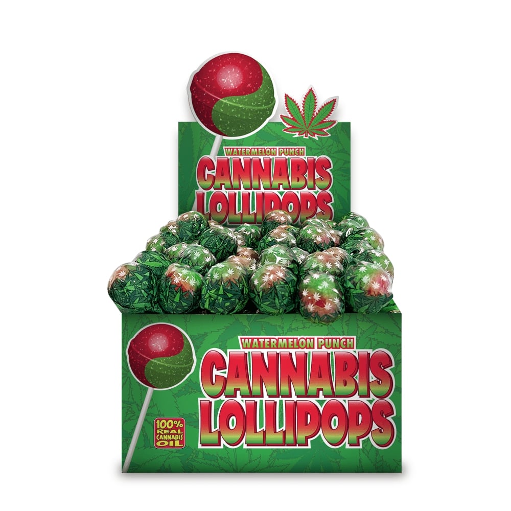 Cannabis Lollipops Bubblegum x Watermelon Punch