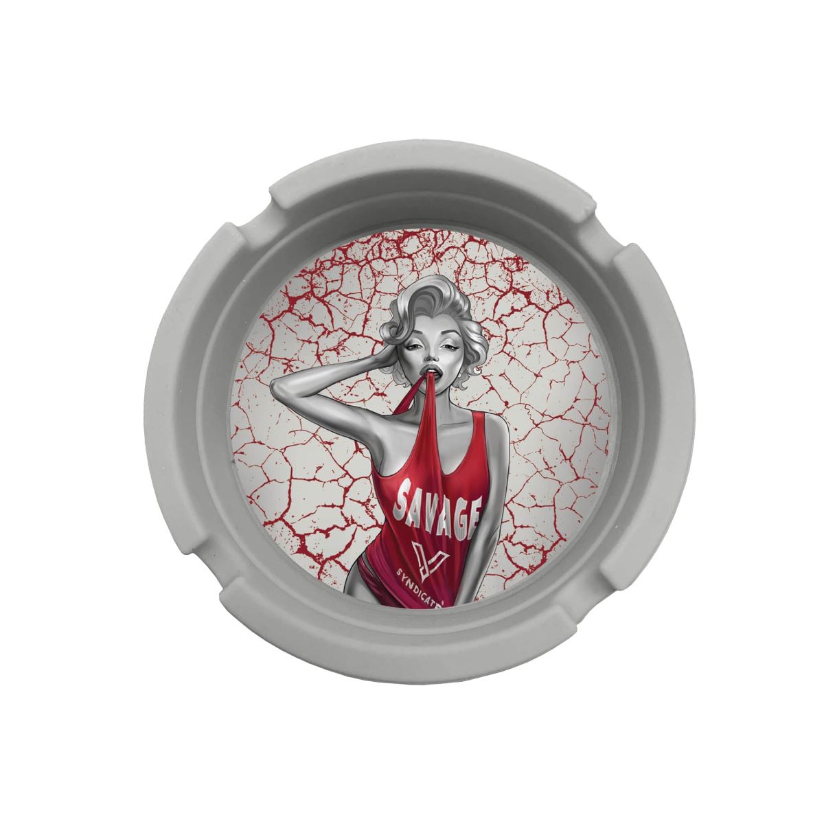 V Syndicate Silicone Ashtray - Dank Diva