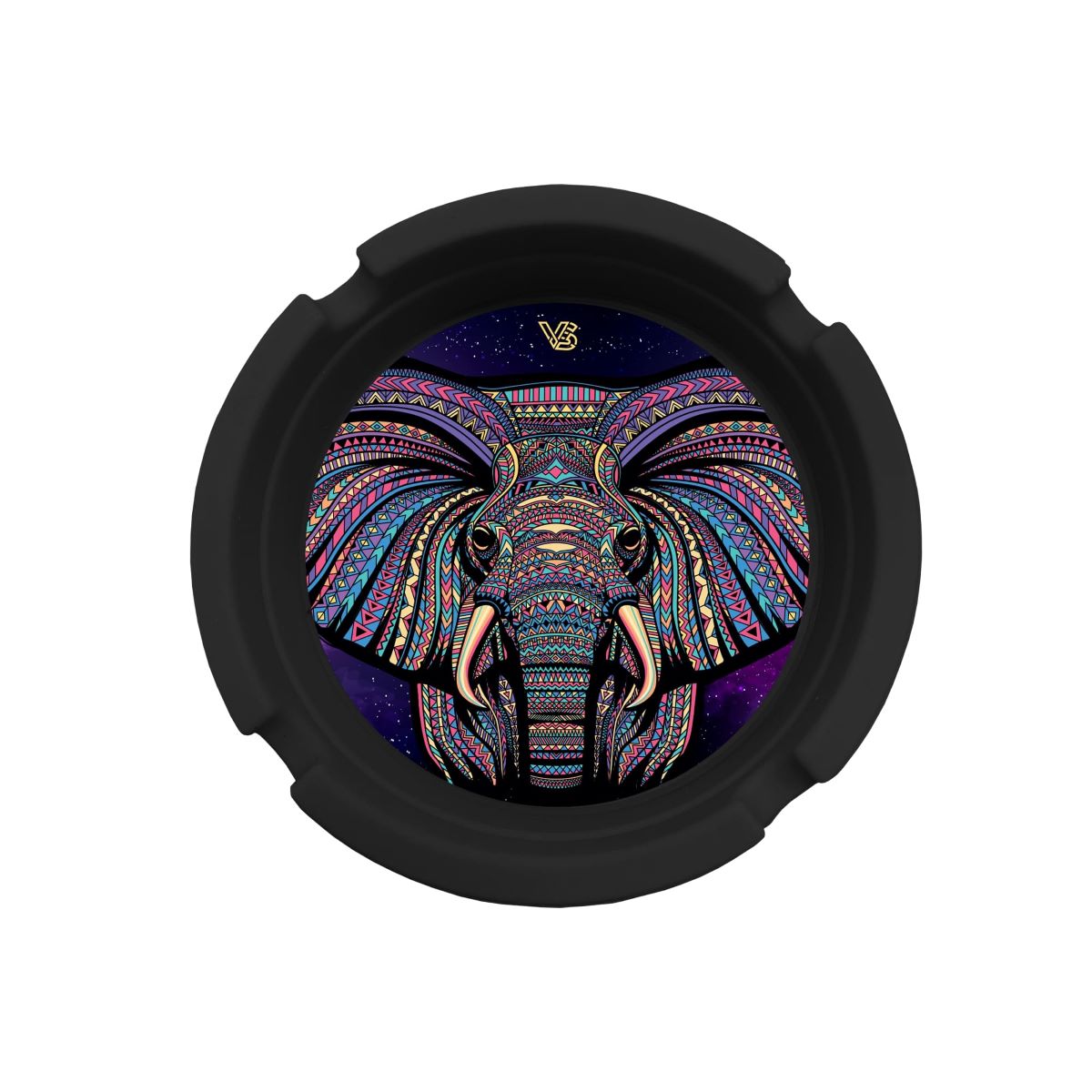 V-Syndicate Silicone Ashtray - Elephant Design 8cm