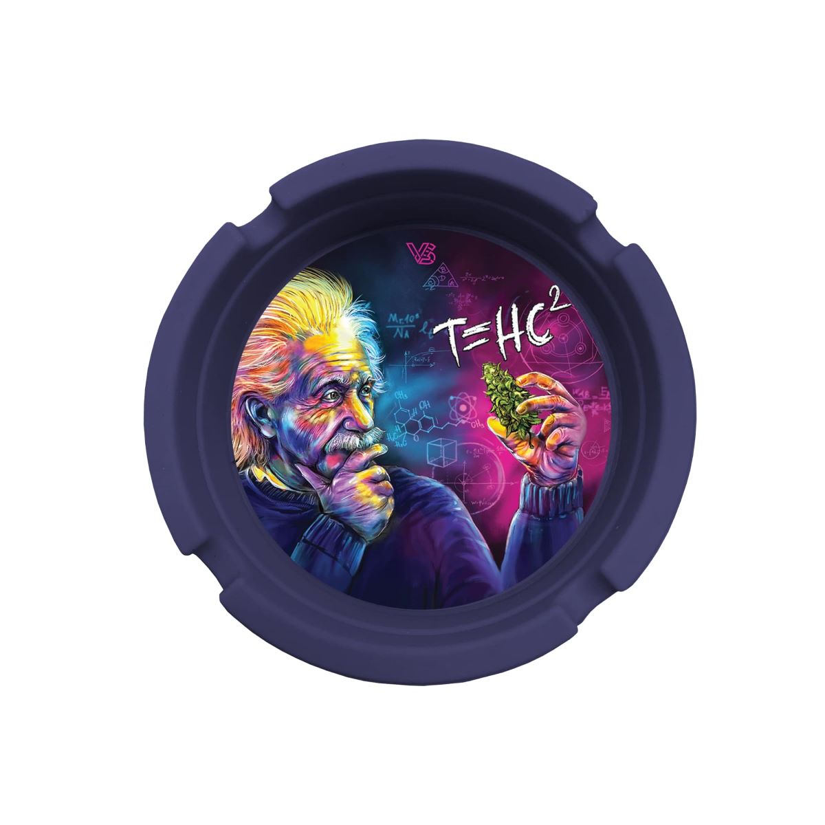 V-Syndicate Silicone Ashtray - T=HC2 Classic, 8cm