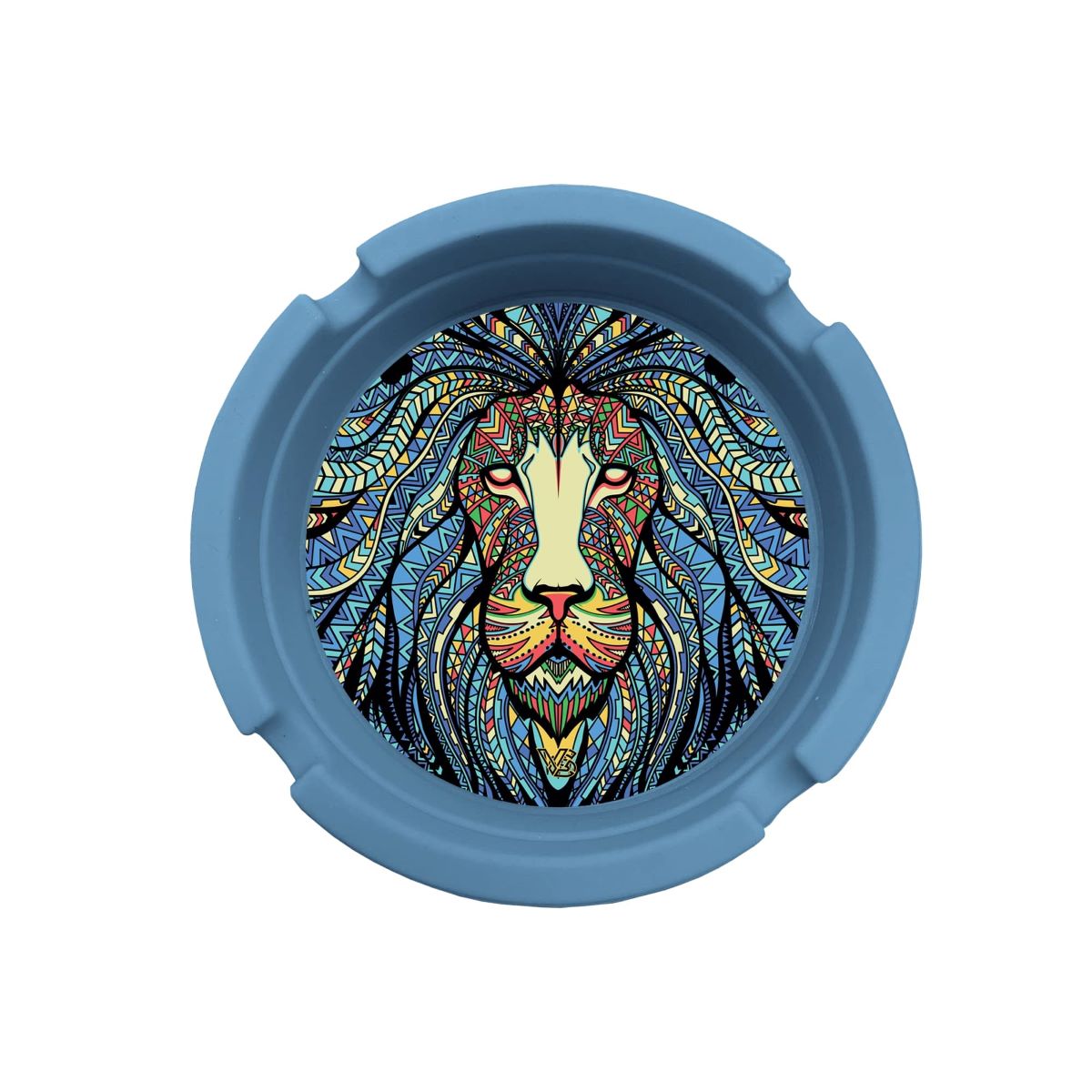 V-Syndicate Silicone Ashtray - Tribal Lion (8cm)