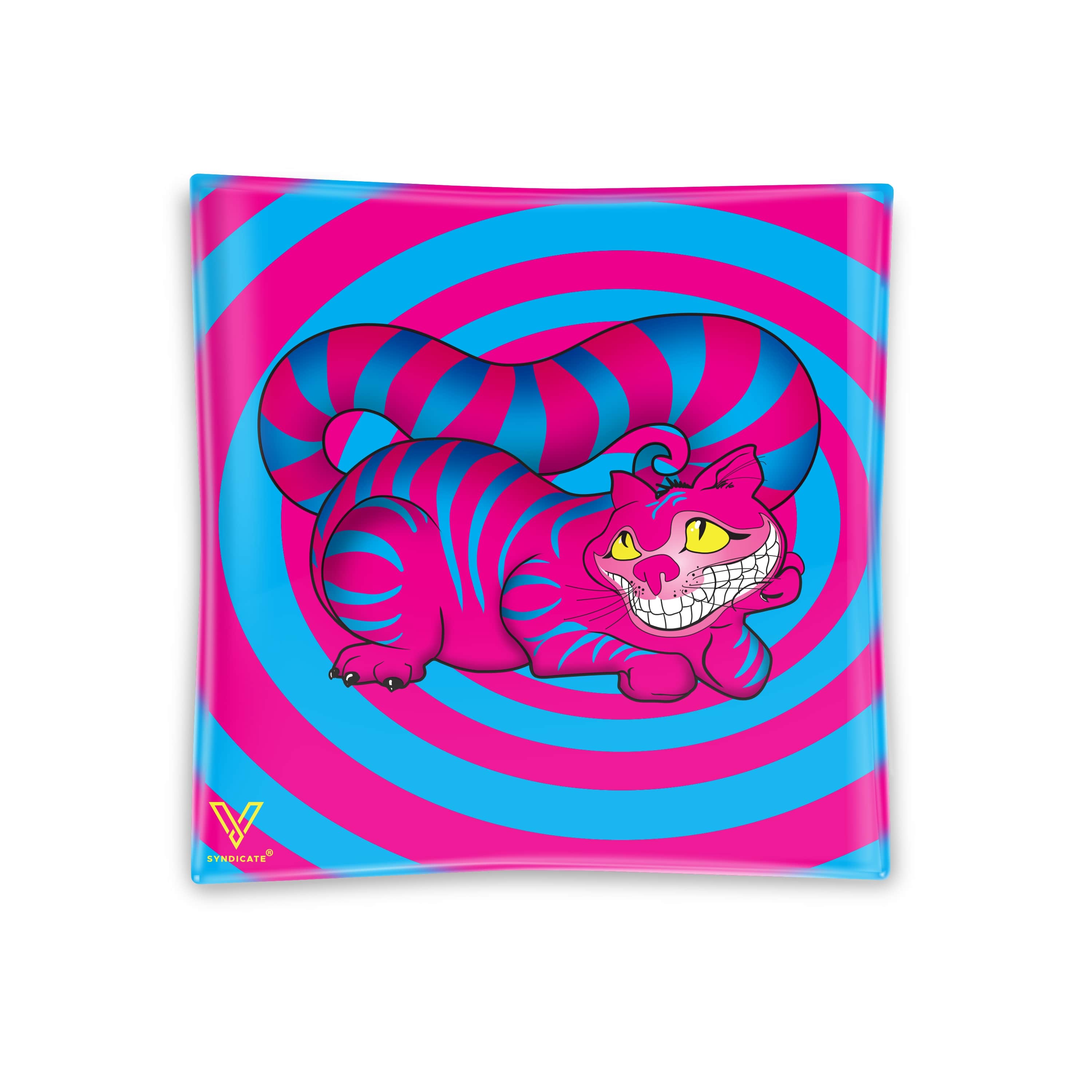 V Syndicate-Glass Ashtray-Sheshigher Cat