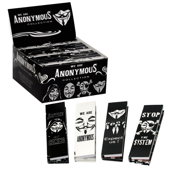 Anonymous - Custom Rolling Papers and Filters