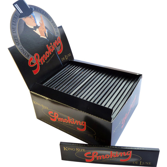 Smoking Rolling Papers King Size De Luxe - Black