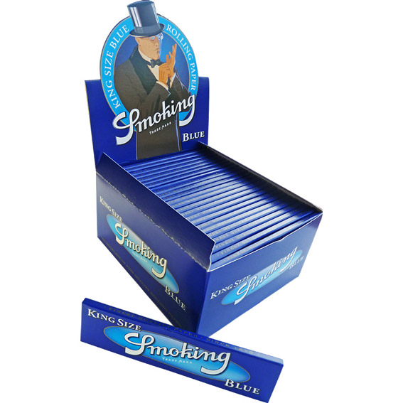 Smoking Rolling Papers King Size Blue